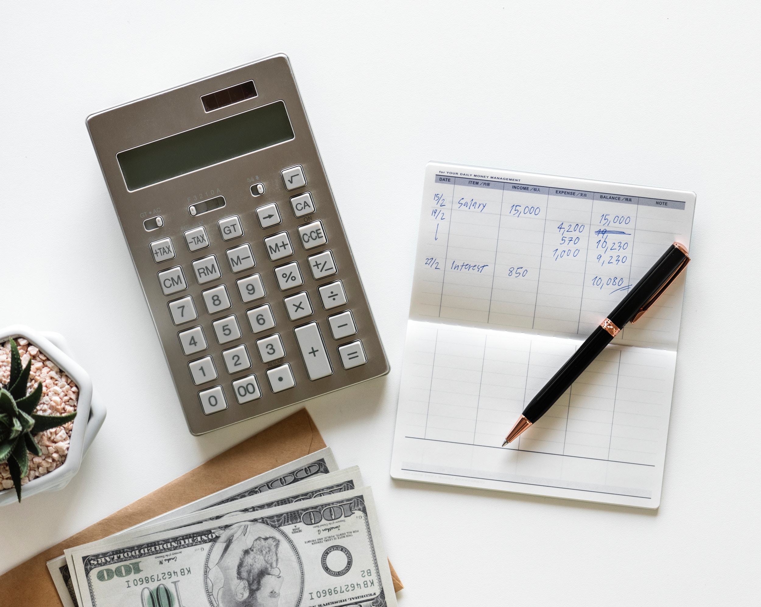 Bookkeeping for small trade and business